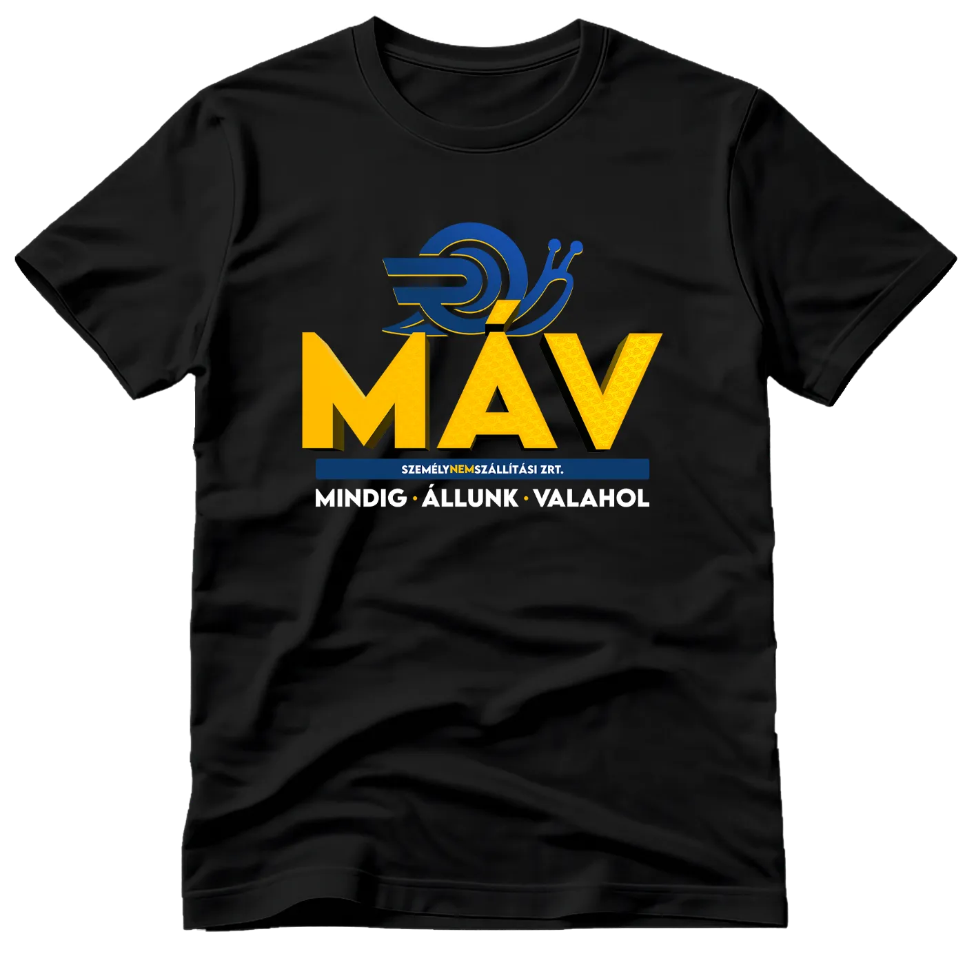 MÁV - Mindig Állunk Valahol Fekete